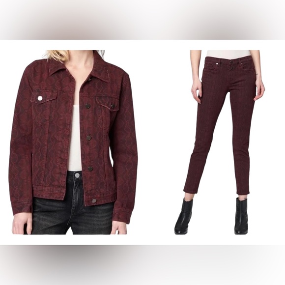 NWT Blank NYC Set Jacket and Crop Jeans Rattled Up Women’s Size S / 27 - Picture 1 of 13